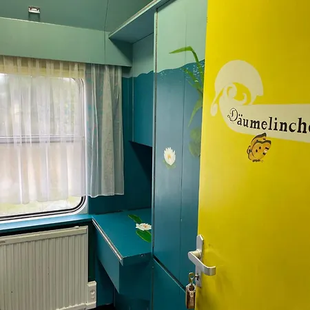 Κάμπινγκ Zz_lokschuppen Pasewalk-erlebnisuebernachtung Im Schlafwagen Pasewalk